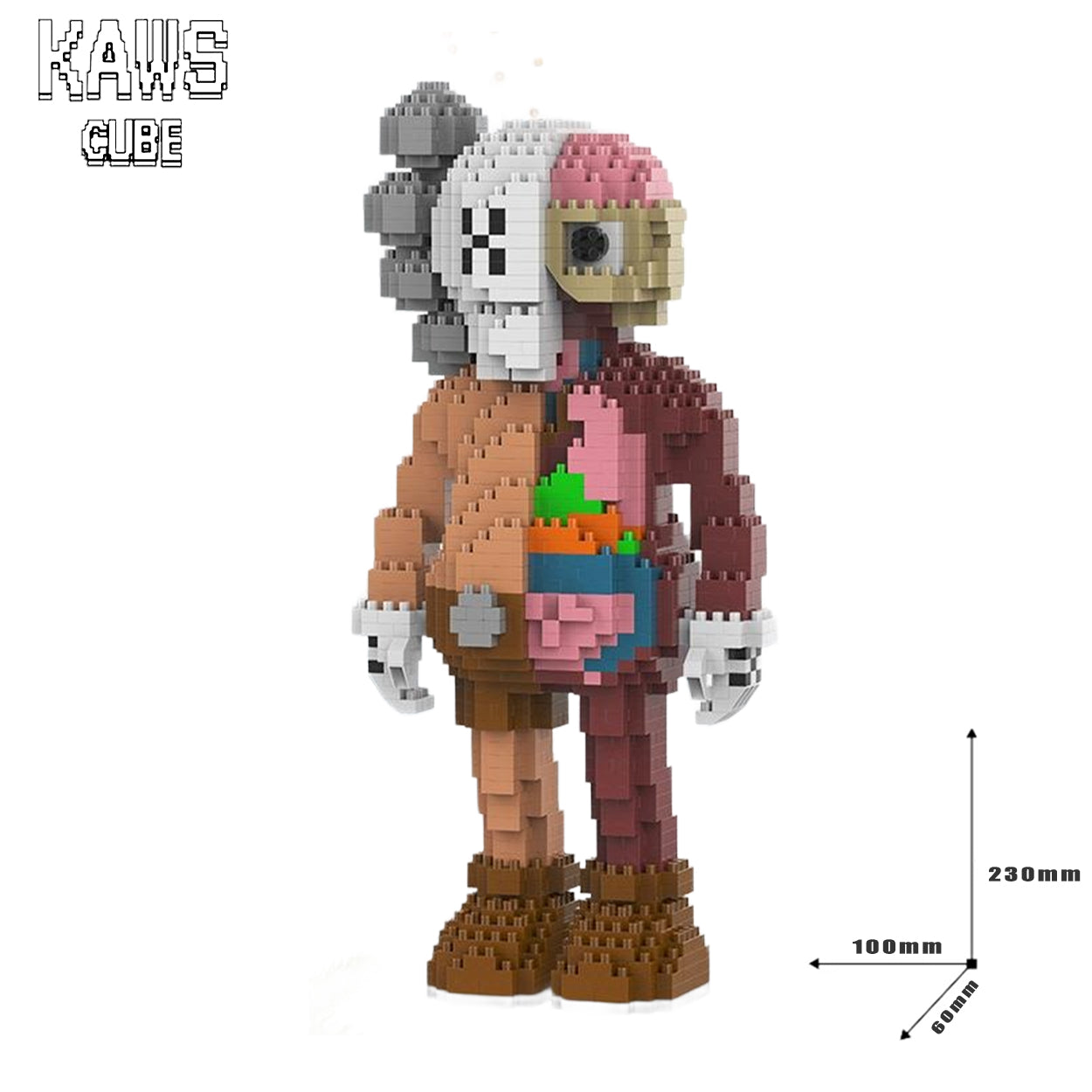 カウズ KAWS  Dissected Companion： Nanoblock  ナノブロック「230mm」251224-1