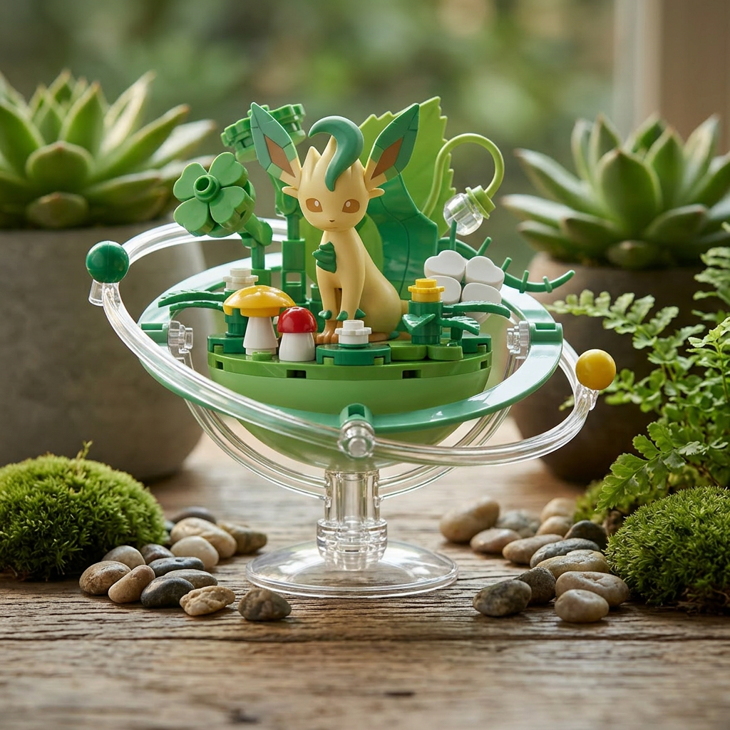 Pokémonブロック： リーフィア「110mm」260403-13