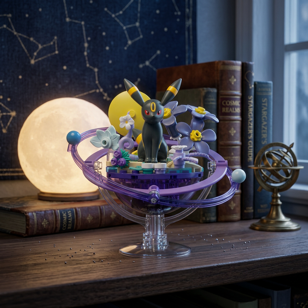 Pokémonブロック： ブラッキー「110mm」260403-12