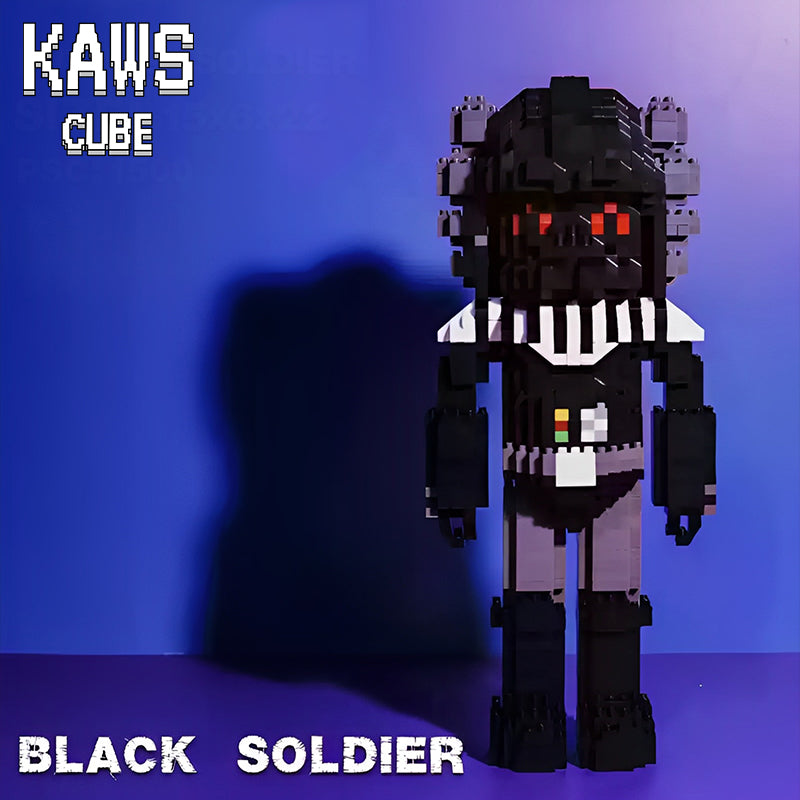 カウズ  KAWS : Nanoblock ブラック Star Wars「220mm」1203-2