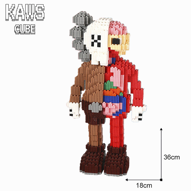 カウズ KAWS  Dissected Companion： Nanoblock  ナノブロック「360mm」0906-14