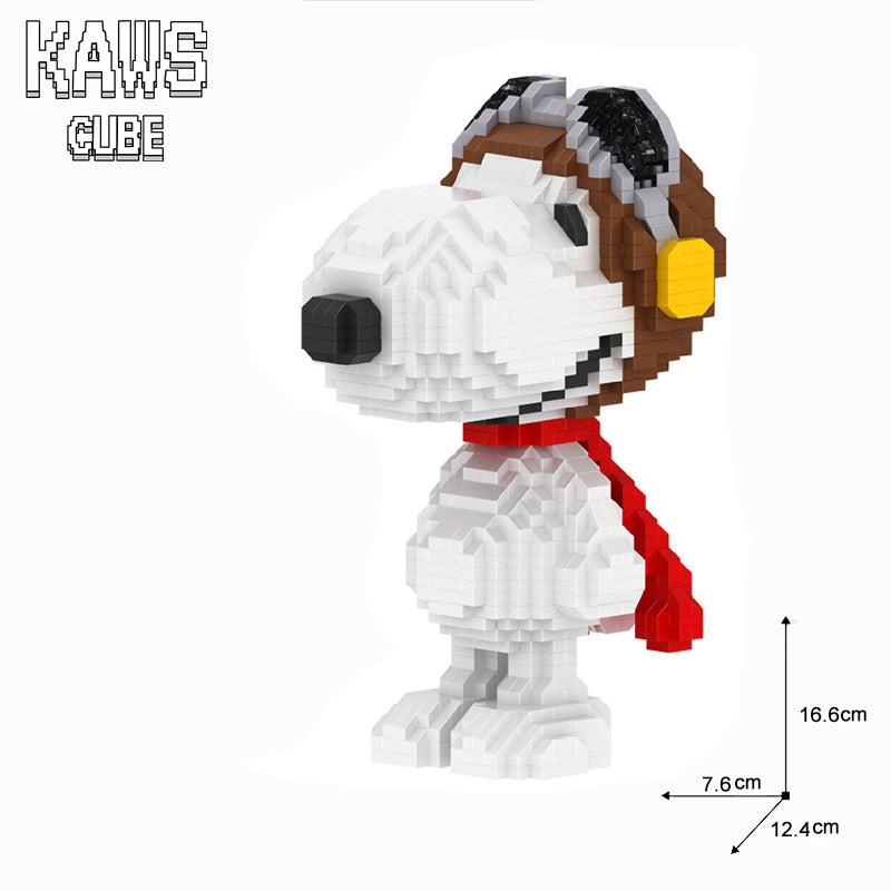 ブロック SNOOPY：Nanoblock  ナノブロック   スヌーピー ６選 0906-16