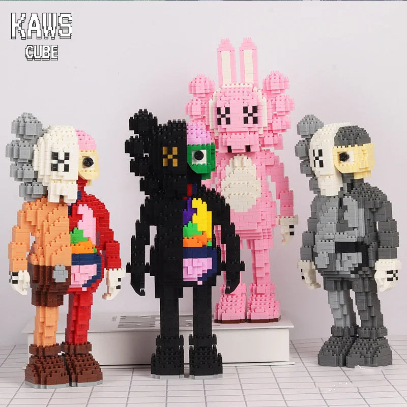 カウズ KAWS  Dissected Companion： Nanoblock  ナノブロック「360mm」0906-14