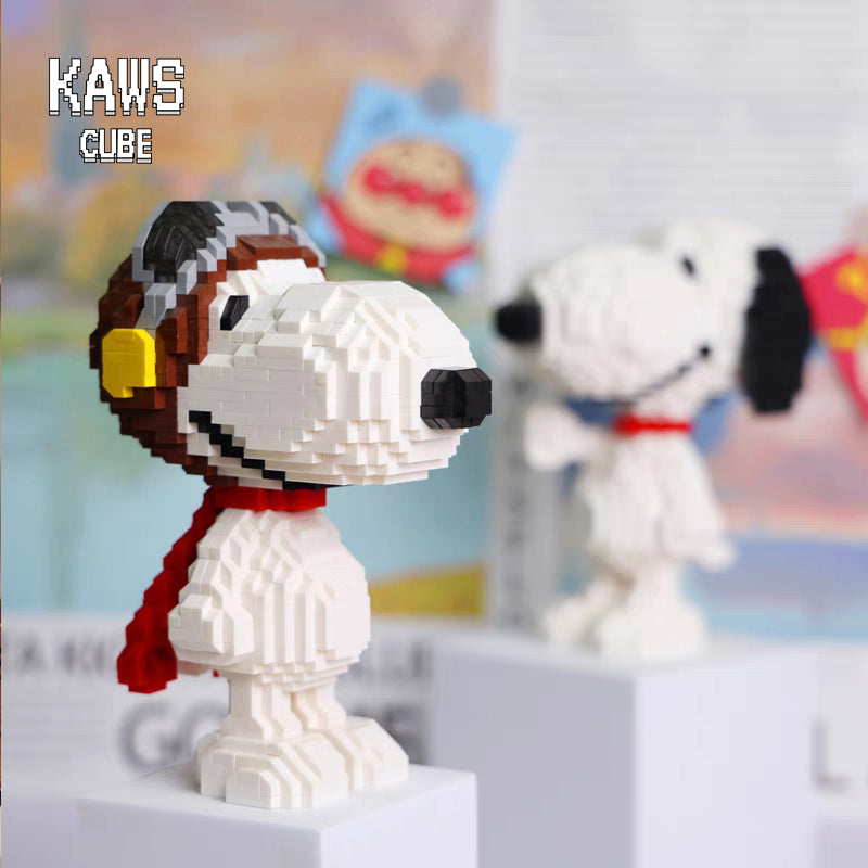 ブロック SNOOPY：Nanoblock  ナノブロック   スヌーピー ６選 0906-18