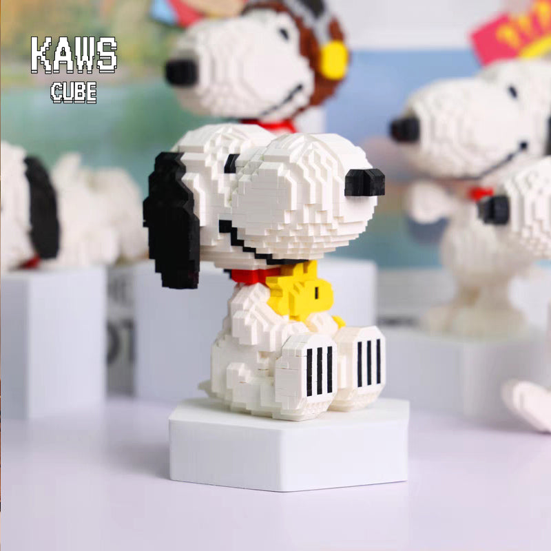 ブロック SNOOPY：Nanoblock  ナノブロック   スヌーピー ６選 0906-16